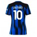 Inter Milan Lautaro Martinez #10 Hjemmedrakt Dame 2023-24 Korte ermer